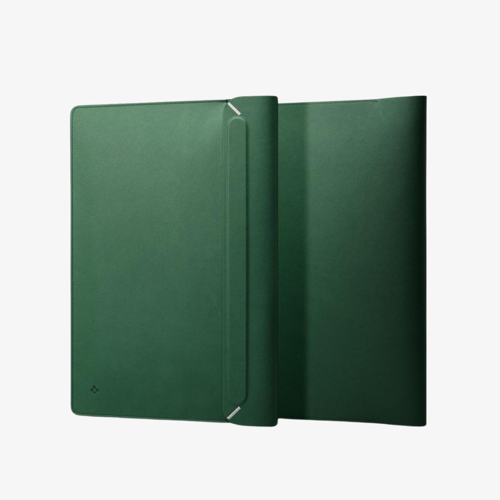 Spigen 14'' Universal Kılıf / MacBook Kılıf / Notebook Laptop Taşıma Çantası Valentinus Sleeve JeJu Green