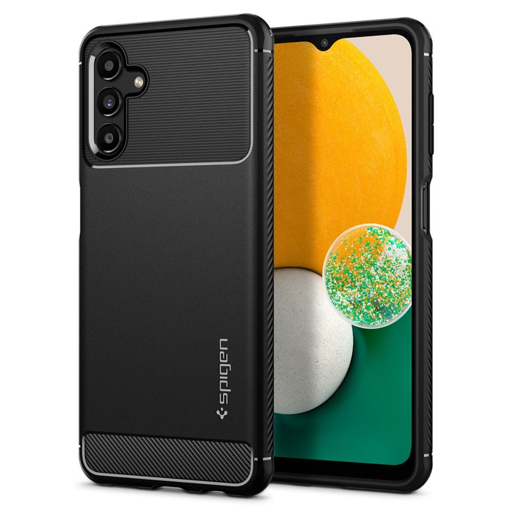 Galaxy A04s / A13 5G Kılıf, Spigen Rugged Armor Matte Black