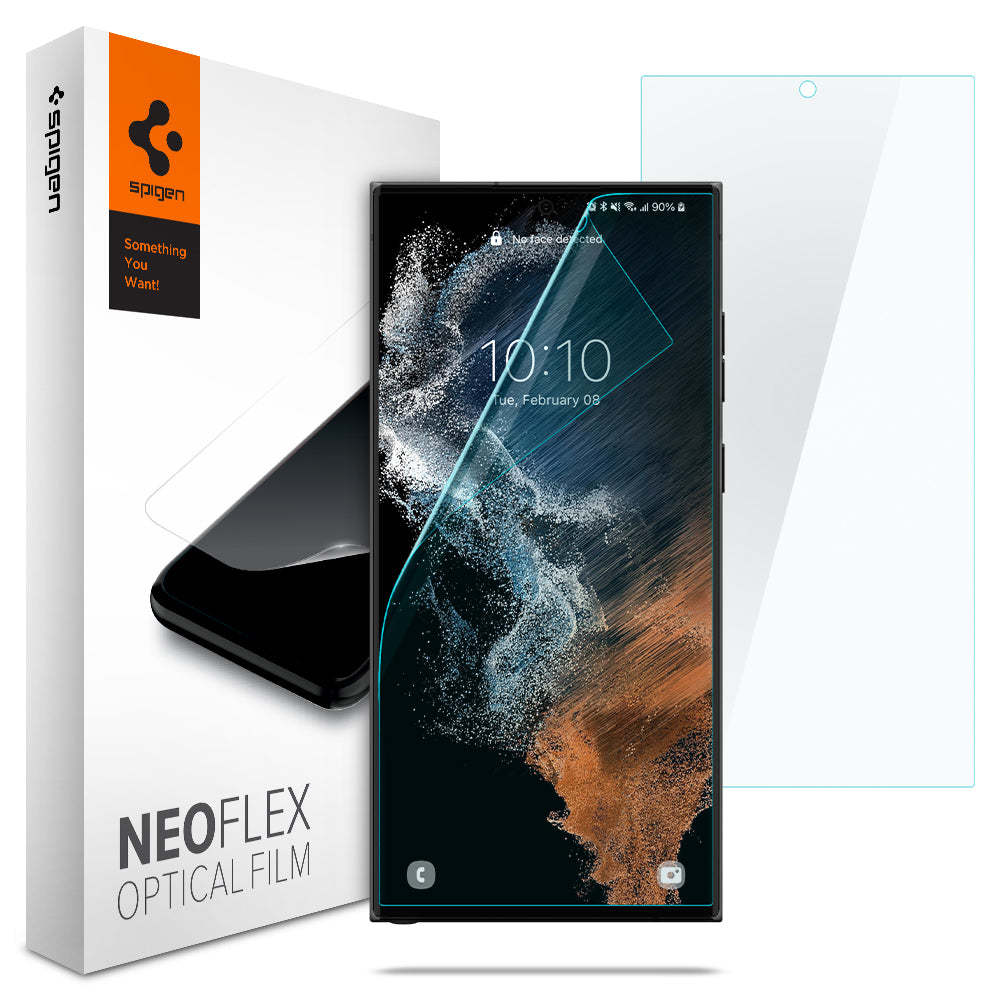 Galaxy S22 Ultra 5G Ekran Koruyucu, Spigen Neo Flex HD (2 Adet)