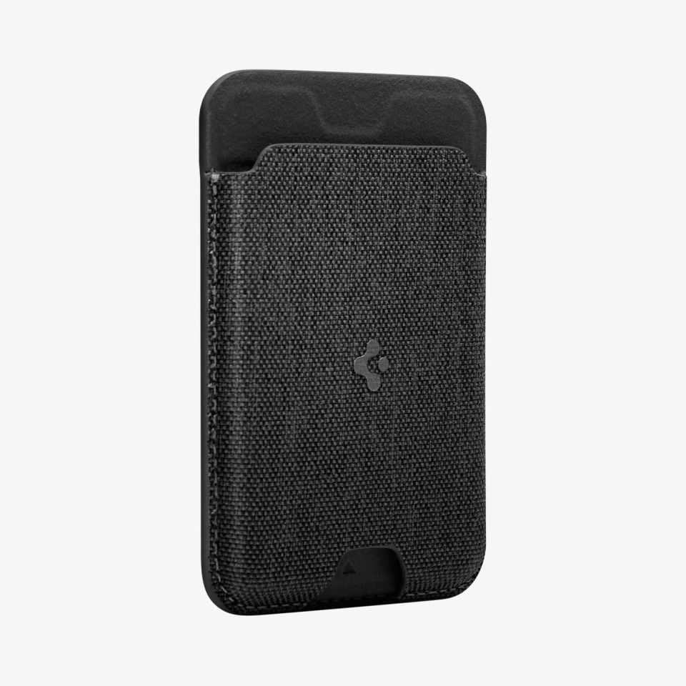 Spigen MagSafe ile Uyumlu 3 Kart Hazneli Cüzdan (iPhone 15/14/13/12 Serisi için) Urban Fit Wallet Black