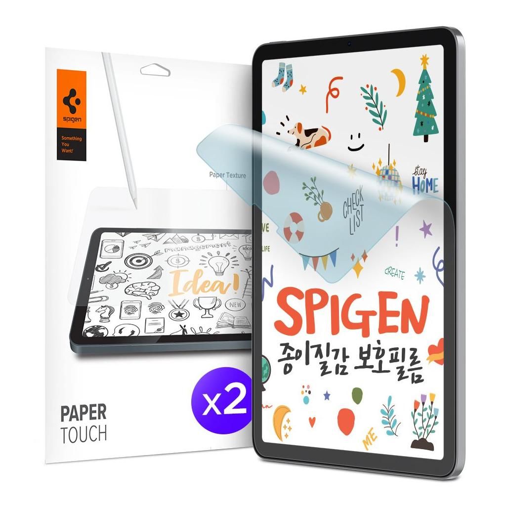 iPad Pro 11'' (2022 / 2020 / 2018) / iPad Air 10.9'' (2022 / 2020) Paper Touch, Spigen Ekran Koruyucu (2 Adet)
