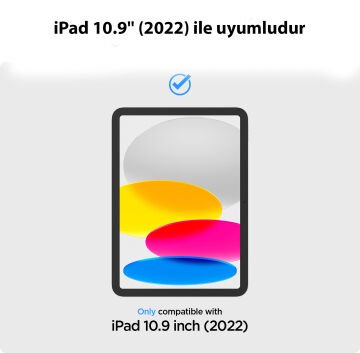 iPad 10.9'' 10.nesil (2022) Paper Touch HD, Spigen Ekran Koruyucu (1 Adet)