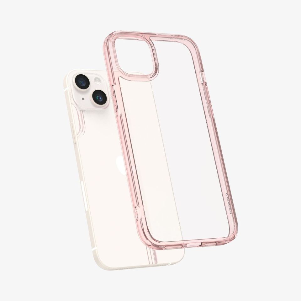 iPhone 14 Plus Kılıf, Spigen Ultra Hybrid Rose Crystal