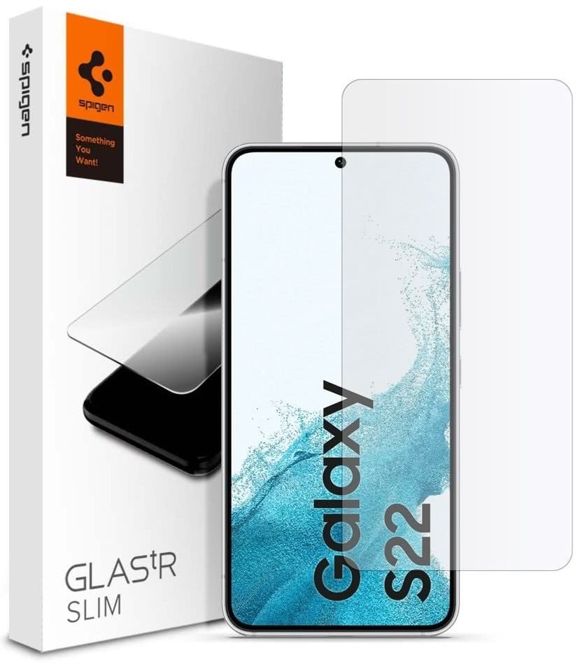 Galaxy S22 Cam Ekran Koruyucu, Spigen GLAS.tR Slim HD (1 Adet)