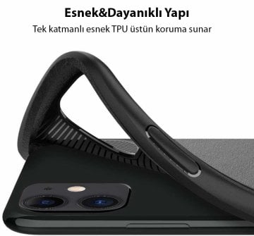 iPhone 11 Kılıf, Caseology Vault Matte Black