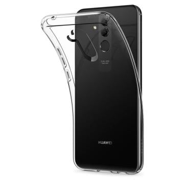 Huawei Mate 20 Lite Kılıf, Spigen Liquid Crystal 4 Tarafı Koruma Crystal Clear