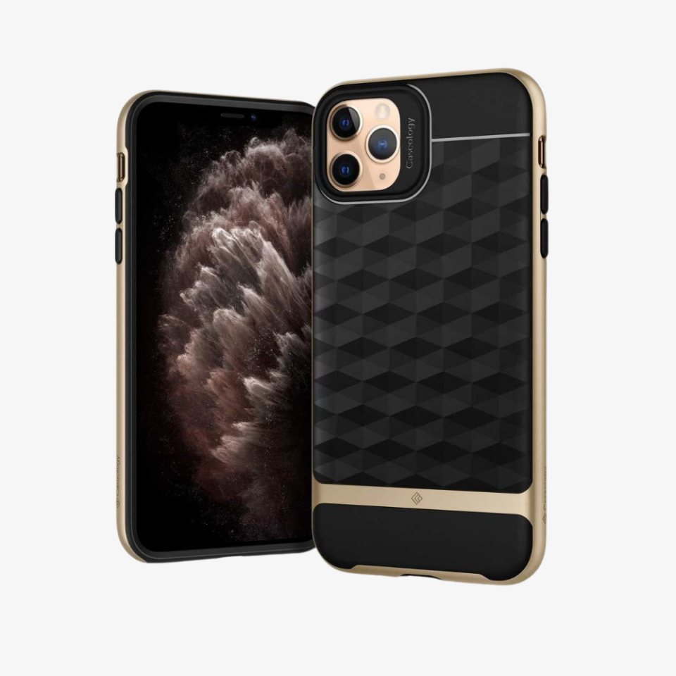iPhone 11 Pro Kılıf, Caseology Parallax Gold