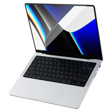 MacBook Pro 14'' M2(2023) / M1(2021) Cam Ekran Koruyucu, Spigen GLAS.tR SLIM