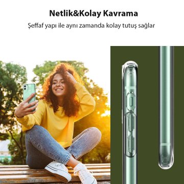 iPhone 11 Kılıf, Caseology Waterfall Crystal Clear