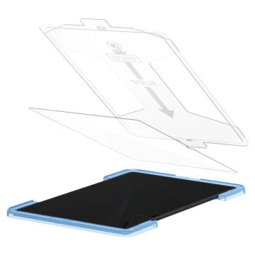 Galaxy Tab S8 Ultra Cam Ekran Koruyucu, Spigen Kolay Kurulum EZ FIT GLAS.tR