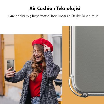 iPhone 11 Pro Max Kılıf, Caseology Solid Flex Crystal Clear