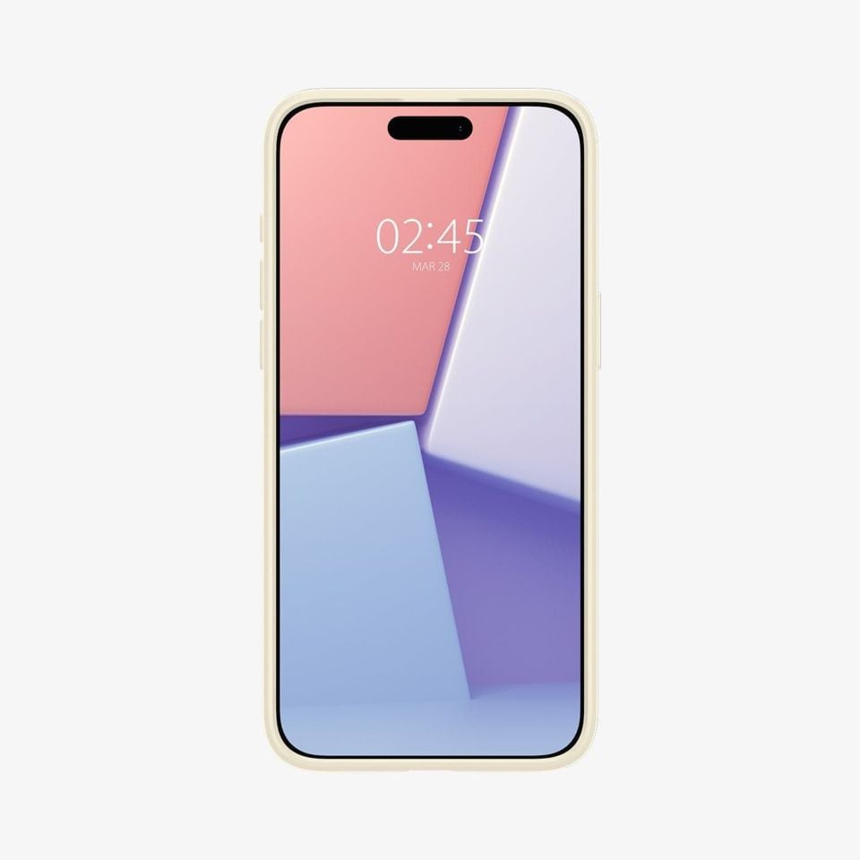 iPhone 15 Pro Kılıf, Spigen Thin Fit Mute Beige