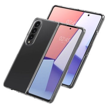 Galaxy Z Fold 4 Kılıf, Spigen AirSkin Crystal Clear