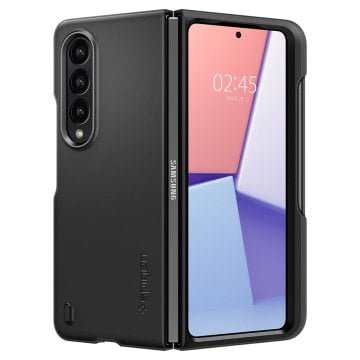 Galaxy Z Fold 4 Kılıf, Spigen Thin Fit Pro Black