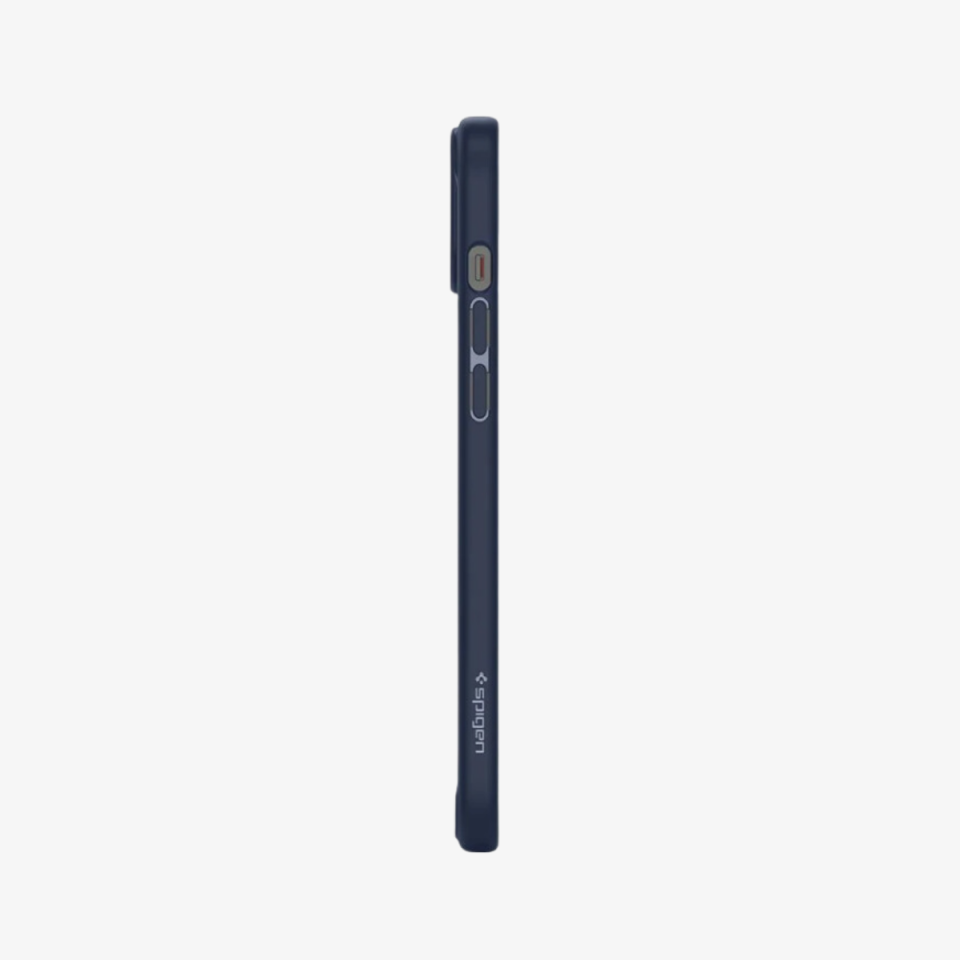 iPhone 15 Plus Kılıf, Spigen Crystal Hybrid Navy Blue