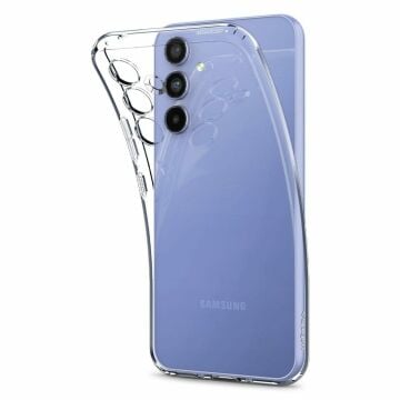 Galaxy A54 5G Kılıf, Spigen Liquid Crystal 4 Tarafı Tam Koruma Crystal Clear