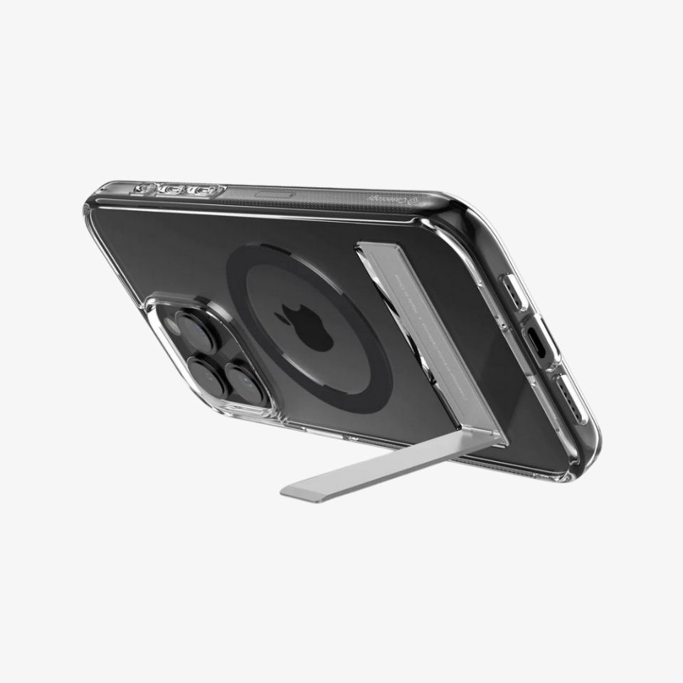 iPhone 15 Pro Max Kılıf, Caseology Capella Mag (MagSafe Uyumlu) Clear Charcoal