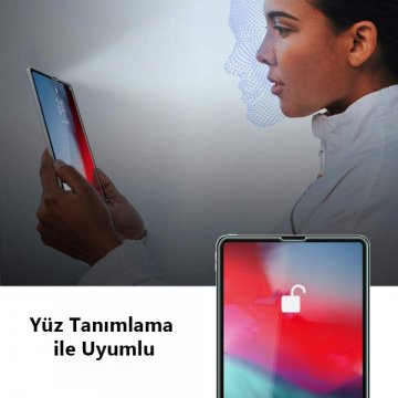 Apple iPad Pro 11'' (2022 / 2021 / 2020 / 2018) / iPad Air 10.9'' (2020) Cam Ekran Koruyucu, Spigen GLAS.tR SLIM