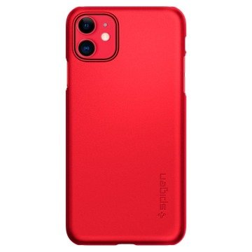 iPhone 11 Kılıf, Spigen Thin Fit Red