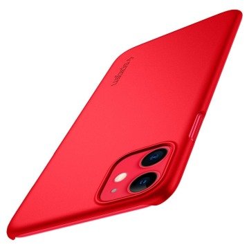 iPhone 11 Kılıf, Spigen Thin Fit Red