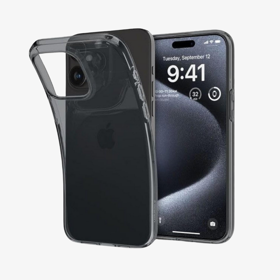 iPhone 15 Pro Max Kılıf, Spigen Crystal Flex Space Crystal