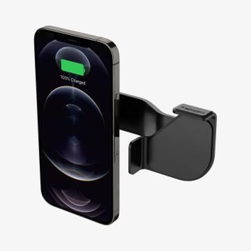 Spigen OneTap MagFit Tesla Model Y & 3 Uyumlu Ekran Üstü Araç Tutucu ITT90 Black