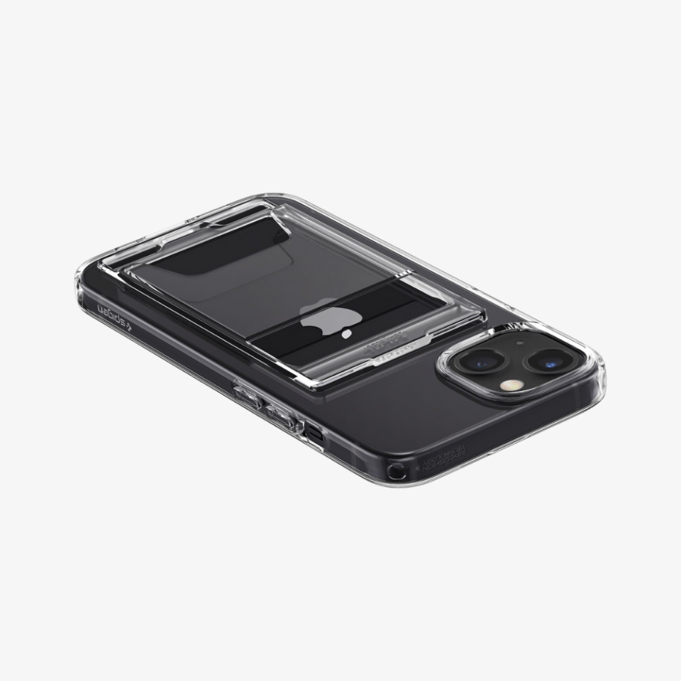 iPhone 14 / iPhone 13 Kılıf, Spigen Crystal Slot Dual Crystal Clear