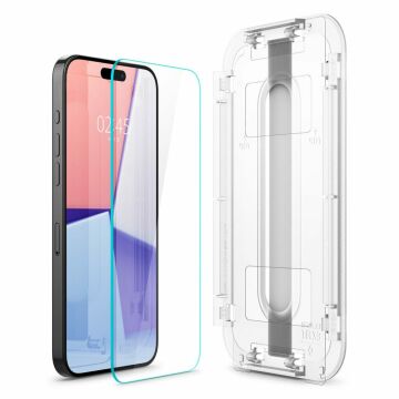 iPhone 15 Pro Max Cam Ekran Koruyucu Kolay Kurulum, Spigen Glas.tR EZ Fit HD (1 adet)