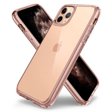 iPhone 11 Pro Kılıf, Spigen Ultra Hybrid Rose Crystal