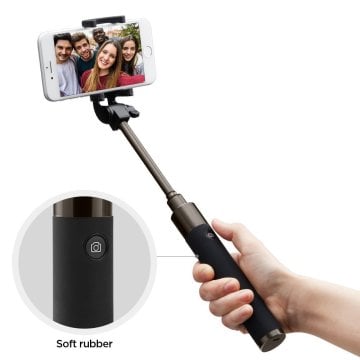 Bluetooth Selfie Çubuğu, Spigen Tüm Cihazlara Uyumlu S530W