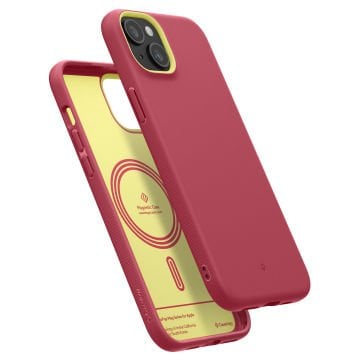 iPhone 15 Pro Kılıf, Caseology Nano Pop Mag (MagSafe Uyumlu) Magenta Lychee