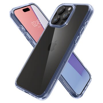 iPhone 15 Pro Kılıf, Spigen Ultra Hybrid Sky Crystal