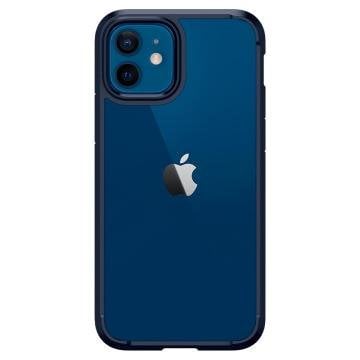 iPhone 12 / iPhone 12 Pro Kılıf, Spigen Ultra Hybrid Navy Blue