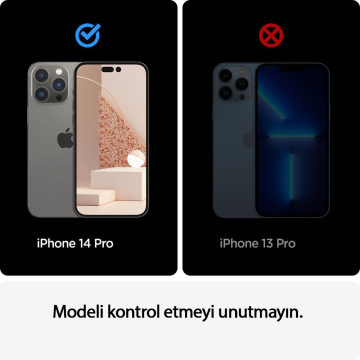 iPhone 14 Pro Cam Ekran Koruyucu, Spigen Glas.tR Slim HD