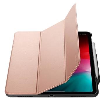 iPad Pro 12.9'' (2020 / 2018) Kılıf, Spigen Smart Fold 2 Rose Gold
