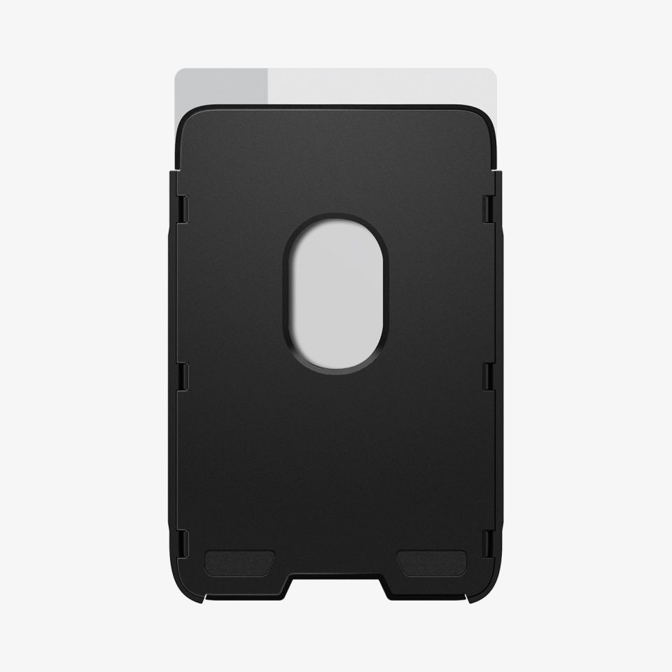 MagSafe iPhone 15 / iPhone 14 / iPhone 13 / iPhone 12 serisi Cüzdan, Spigen Rugged Armor Matte Black