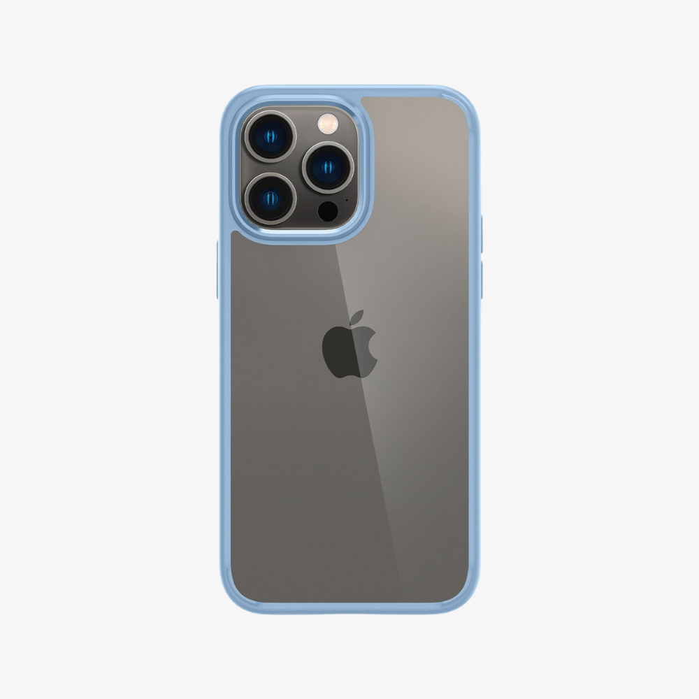iPhone 14 Pro Kılıf, Spigen Crystal Hybrid Sierra Blue