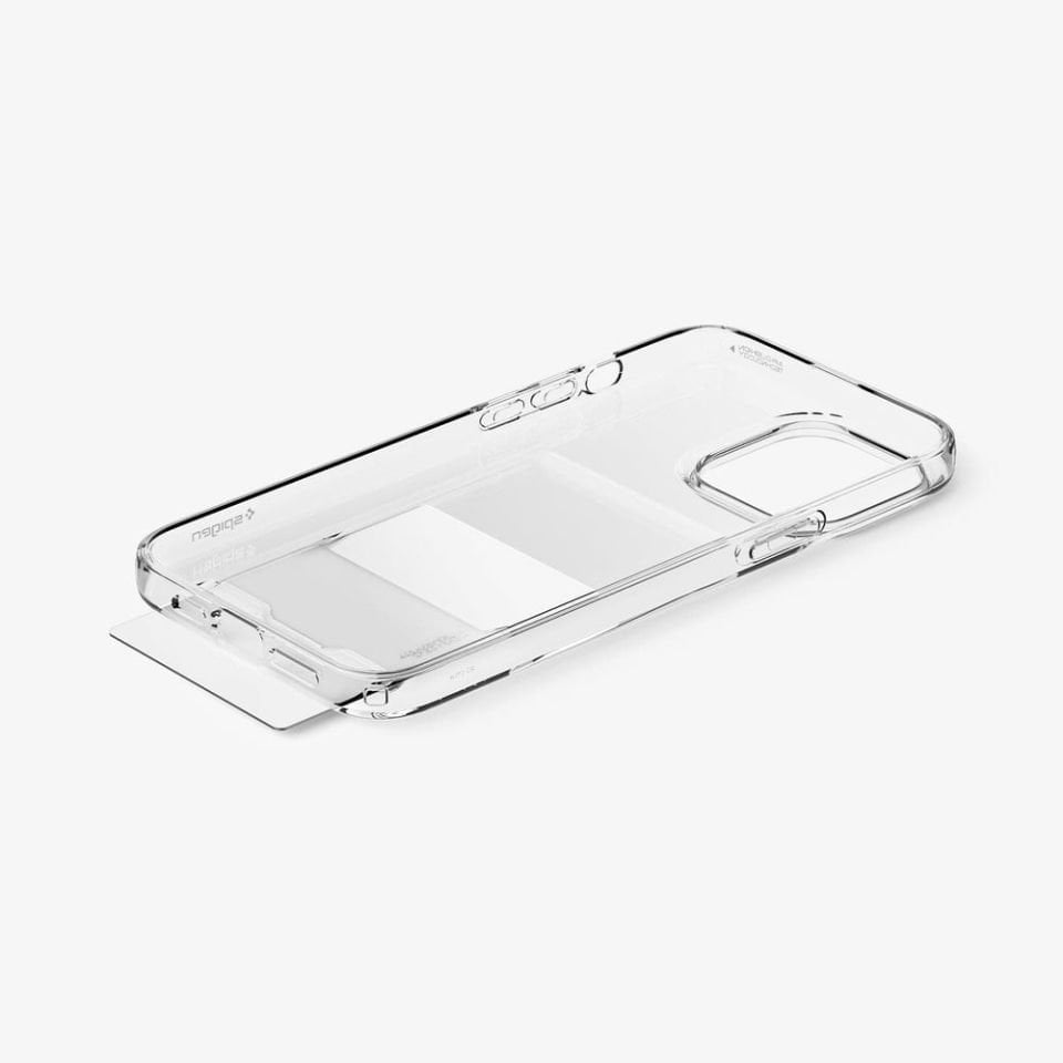 iPhone 14 Pro Kılıf, Spigen Crystal Slot Wallet Crystal Clear