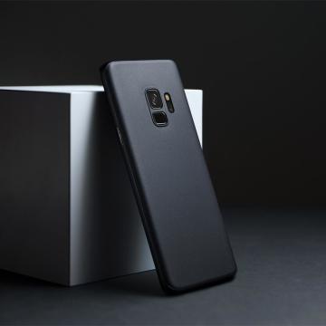 Galaxy S9 Kılıf, Spigen Air Skin Ultra İnce 4 Tarafı Tam Koruma Black