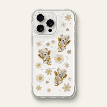 iPhone 15 Pro Kılıf, Ciel By Cyrill Cecile Mag Teddy Angels (Magsafe Uyumlu) Teddy Angels