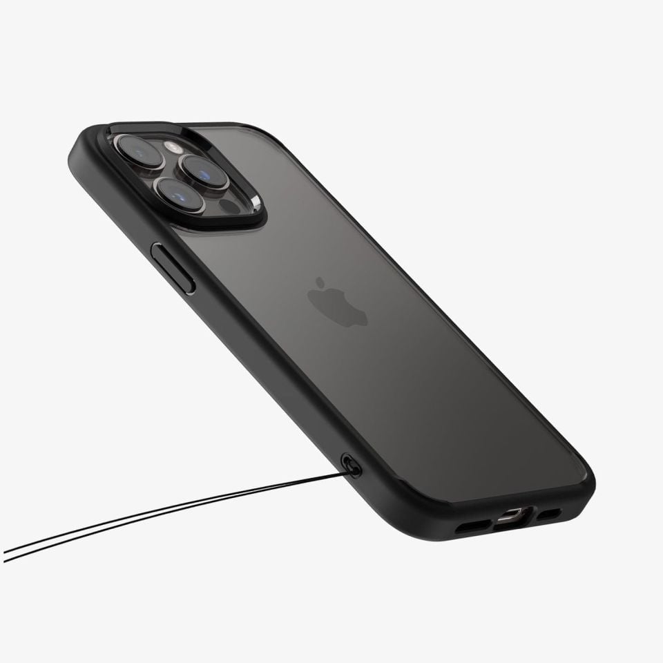 iPhone 14 Pro Kılıf, Spigen Ultra Hybrid Matte Black