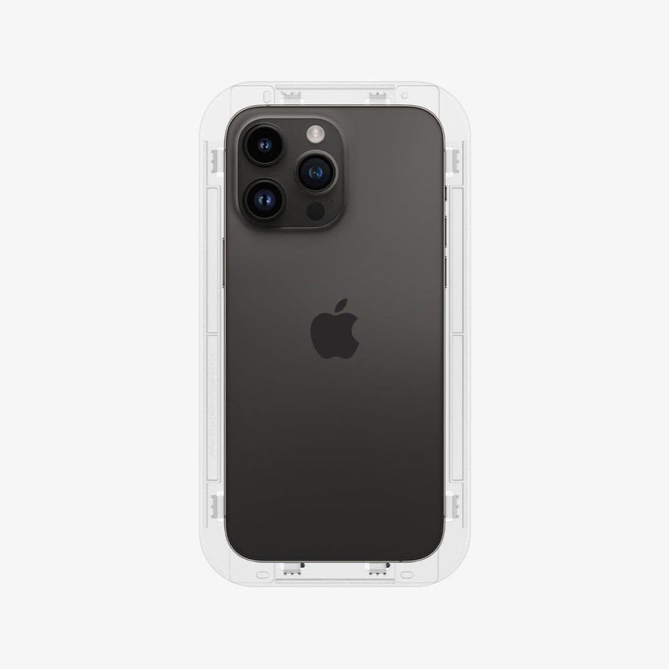 iPhone 14 Pro Max Cam Ekran Koruyucu, Spigen Kolay Kurulum Glas.tR EZ Fit (2 Adet)