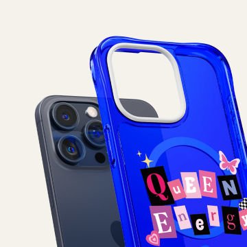 iPhone 15 Pro Kılıf, Ciel By Cyrill UltraSheer Mag Queen Energy Denim