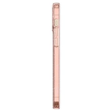iPhone 12 / iPhone 12 Pro Kılıf, Spigen Liquid Crystal Glitter Rose Quartz