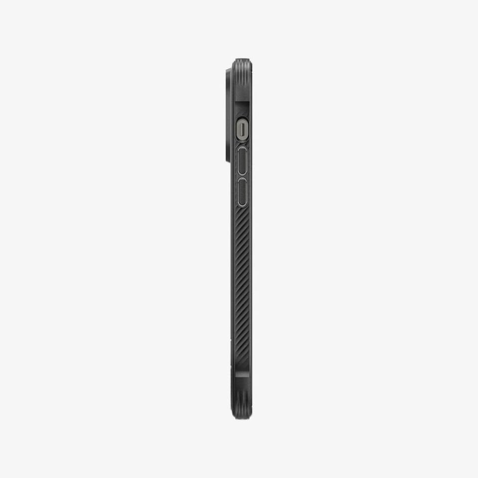 iPhone 14 Pro Max Kılıf, Spigen Rugged Armor Mag (MagSafe Uyumlu) Matte Black