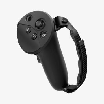 Spigen Meta Quest Pro VR Oyun Denetleyicisi Tutacağı ile Uyumlu Kılıf Silicone Fit Black Black