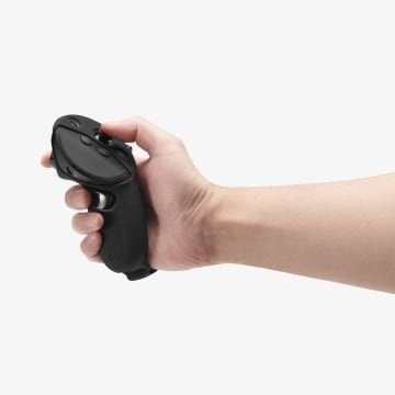 Spigen Meta Quest Pro VR Oyun Denetleyicisi Tutacağı ile Uyumlu Kılıf Silicone Fit Black Black