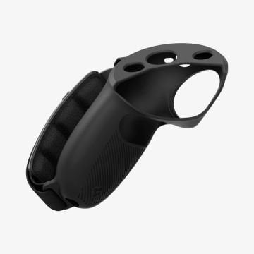 Spigen Meta Quest Pro VR Oyun Denetleyicisi Tutacağı ile Uyumlu Kılıf Silicone Fit Black Black