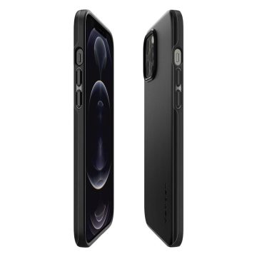 iPhone 12 Pro Max Kılıf, Spigen Thin Fit Pro Black