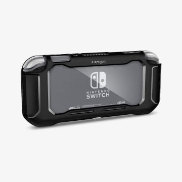 ﻿Spigen Nintendo Switch Lite ile Uyumlu Kılıf Rugged Armor Black Matte Black